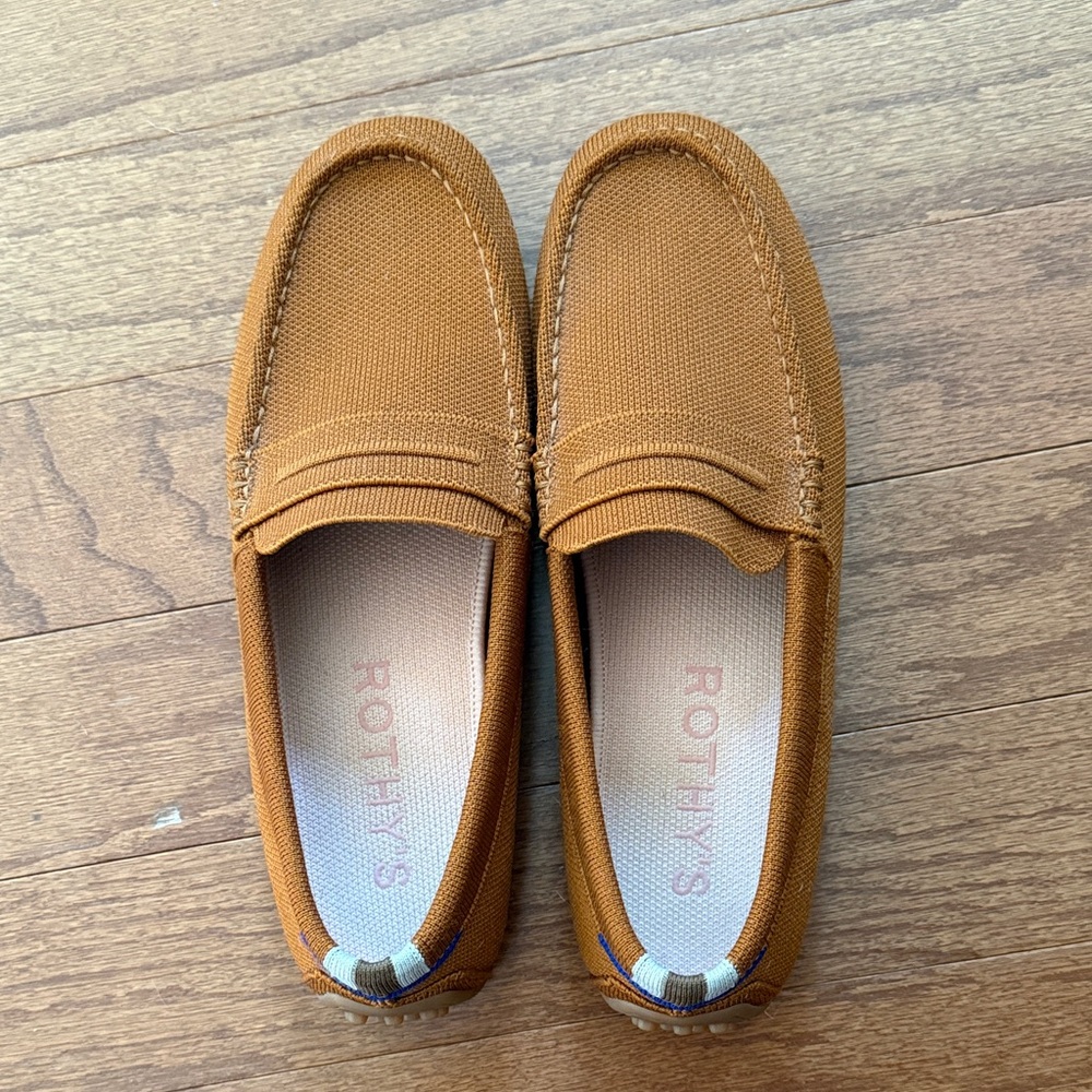 Rothy's Women’s Orange Slip-On Loafers